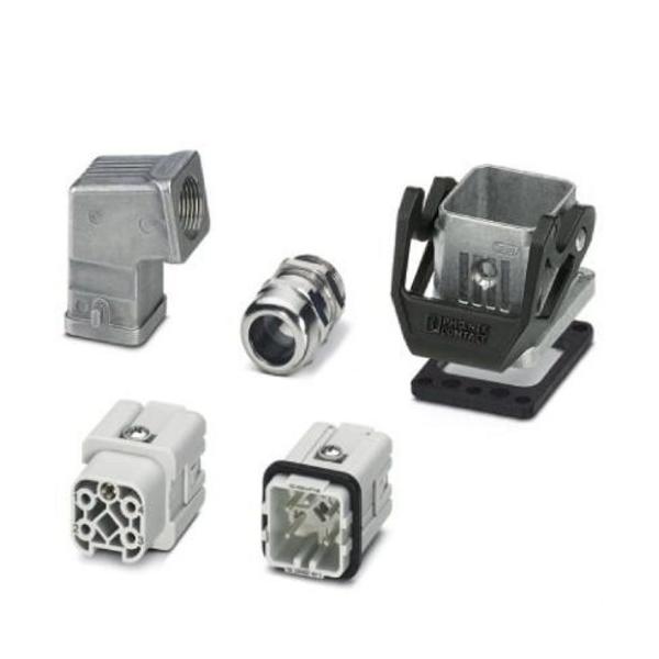 JUEGO DE CONECTORES ENCHUFABLES HC-STA-A04PT-BWS-HS-M20-ELCAL