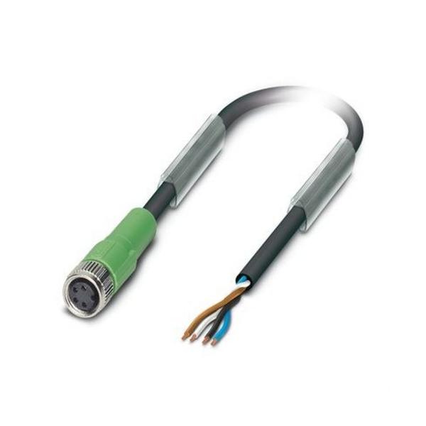 CABLE SAC-4P-3,0-PUR/M 8FS PARA SENSORES/ ACTUADORES