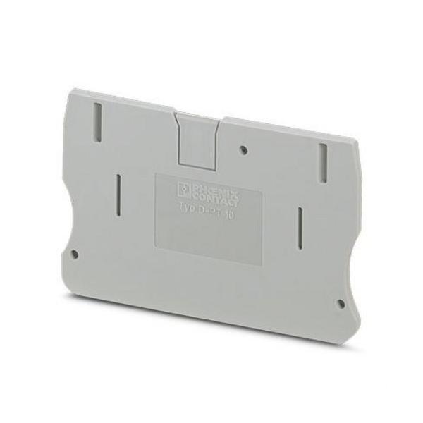 TAPA FINAL D-PT10 67,7X2,2X42,6mm GY