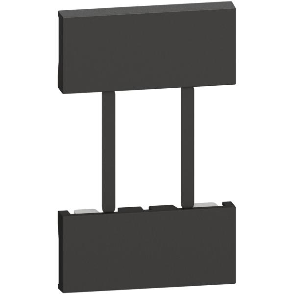 Frontal Living Now w/Netatmo para base de corriente con Gateway - Dark - 2mod