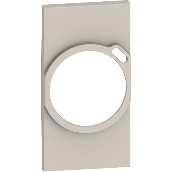 Frontal base de corriente con USB Living Now - Sand - 2mod