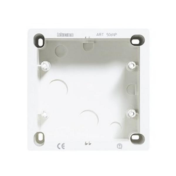 CAJA SUPERFICIE 6P EN COLOR BLANCO