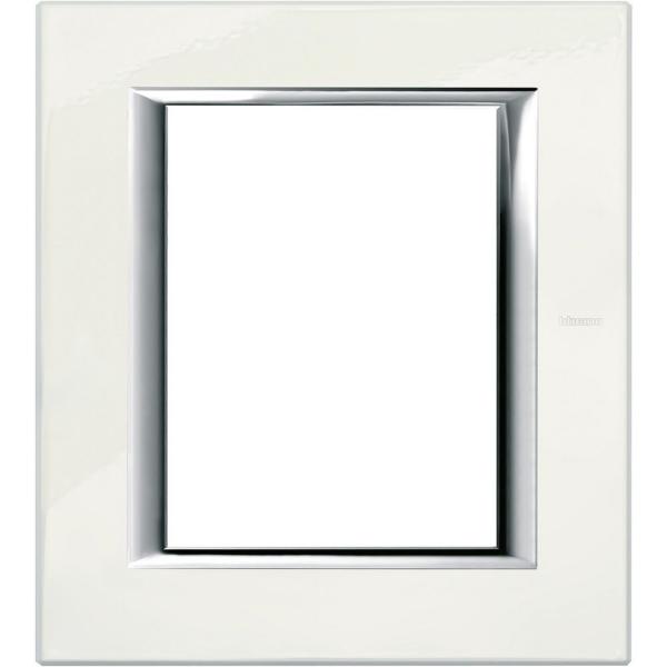 PLACA 3+3 MDULOS AXOLUTE COLOR BLANCO LIMOGES
