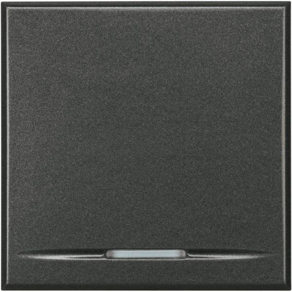 CRUZ LUMINOSO BASCULANTE 1P 16A CON 2 MDULOS AXOLUTE ANTRACITA