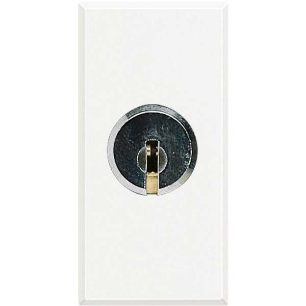 INTERRUPTOR 2P 16A LLAVE CON 1 MDULO AXOLUTE EN COLOR BLANCO