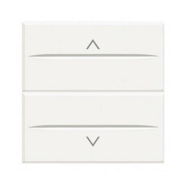 DOBLE CONMUTADOR 1-0-2 16A CON 2 MDULOS AXOLUTE EN COLOR BLANCO