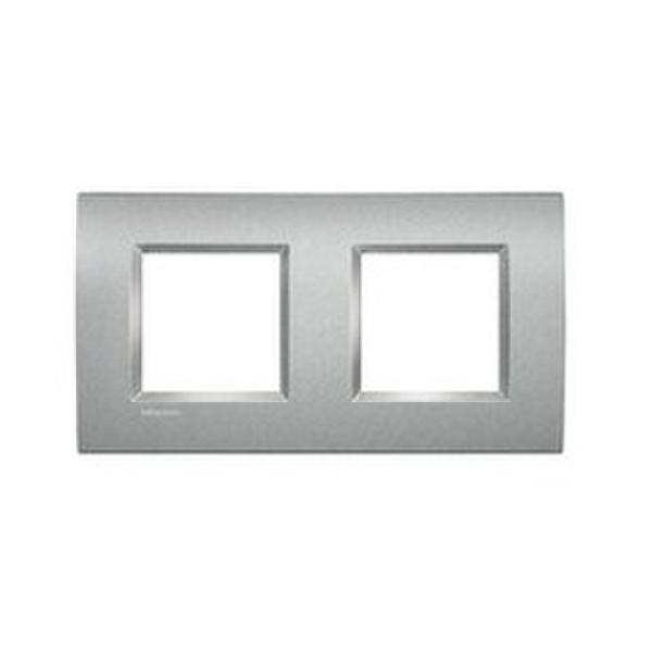 PLACA 2+2 MDULOS NIQUEL