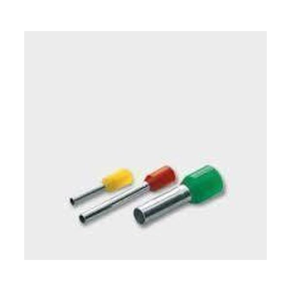 PUNTERA HUECA PKE PREAISLADO 2,5mm² LARGO 12mm GRIS (BOLSA 100u)