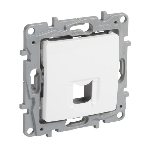 ADAPTADOR NILO 1xRJ45 KEYSTONE BLANCO