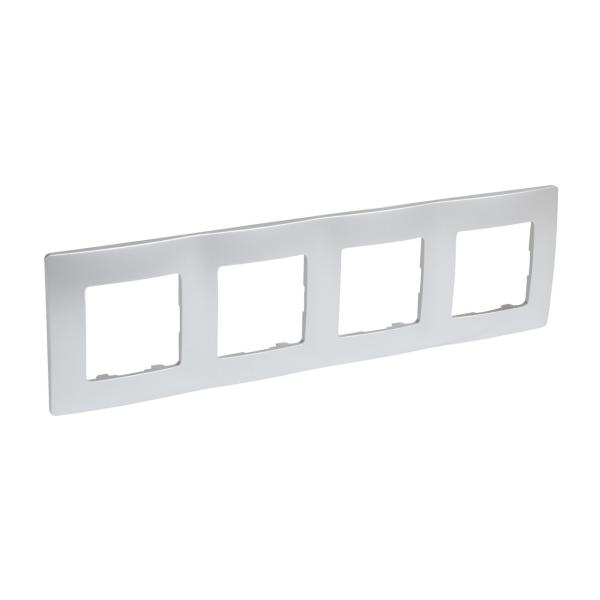 PLACA NILO 4 ELEMENTOS ALUMINIO