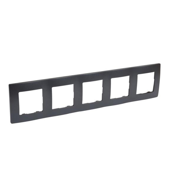 PLACA NILO 5 ELEMENTOS ANTRACITA