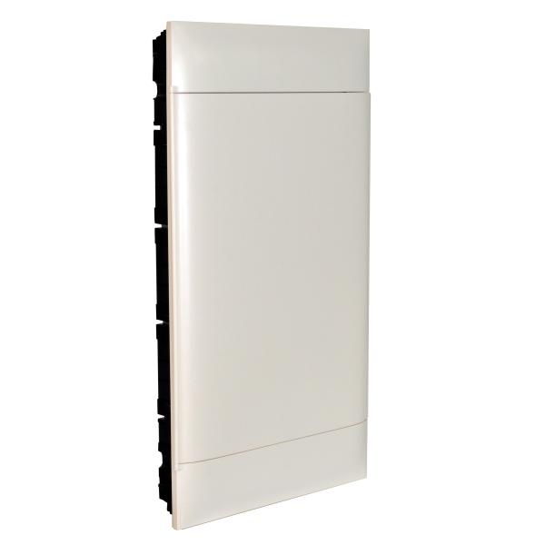 Caja Empotrar Practibox S puerta lisa 4x12mod - p/ tabique prefabricado