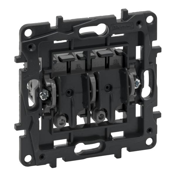 Pulsador inversor doble Niloé Step - 6A - 250V~