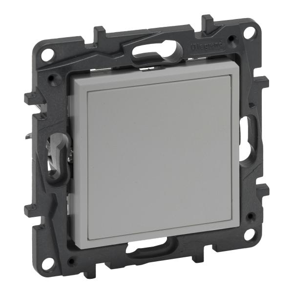 Tapa ciega y adaptador para Mosaic Niloé Step - Aluminio