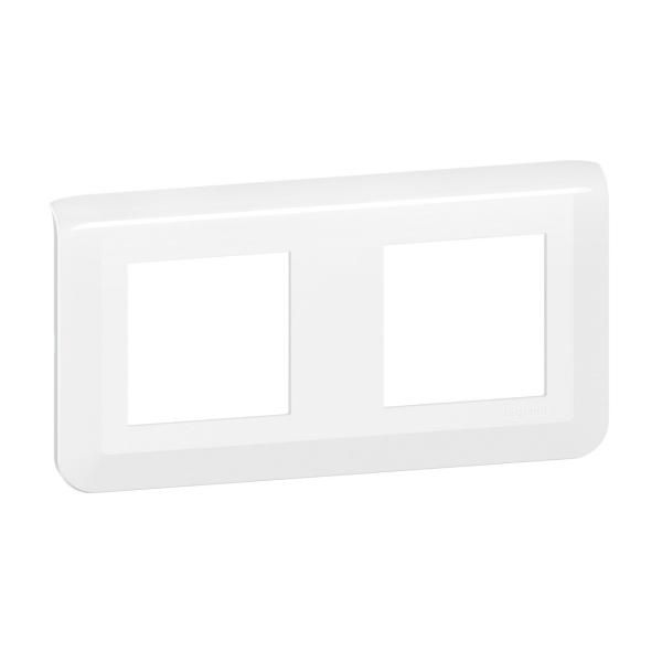 PLACA MOSAIC DE 2x2 MDULOS PARA INSTALACIN EN HORIZONTAL, BLANCO