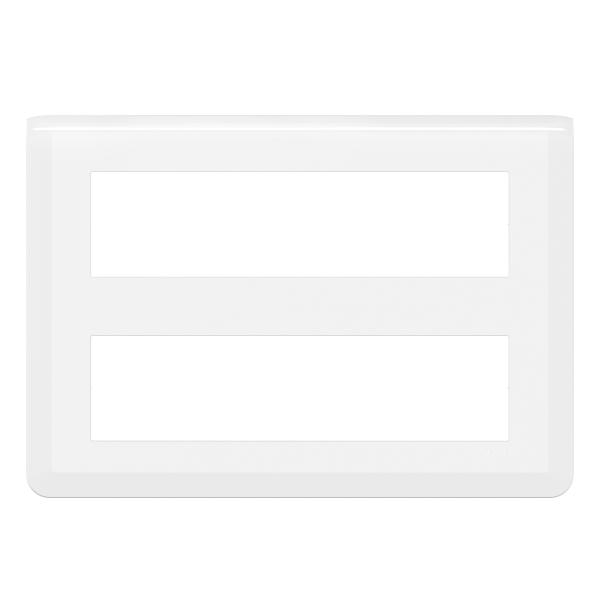 Placa Mosaic - 2x8mod - Blanco