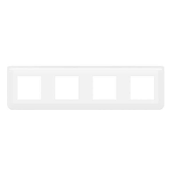 Placa Mosaic - 4x2mod - Horizontal - Blanco