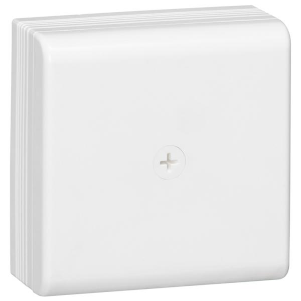 Caja de derivación de superficie - 150x150x65 para moldura DLPlus - Blanco