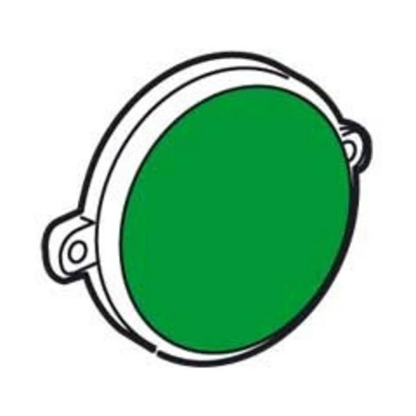 PILOTO BALIZA ALUMINIO ZCALO DIFERENCIAL VERDE GALEA