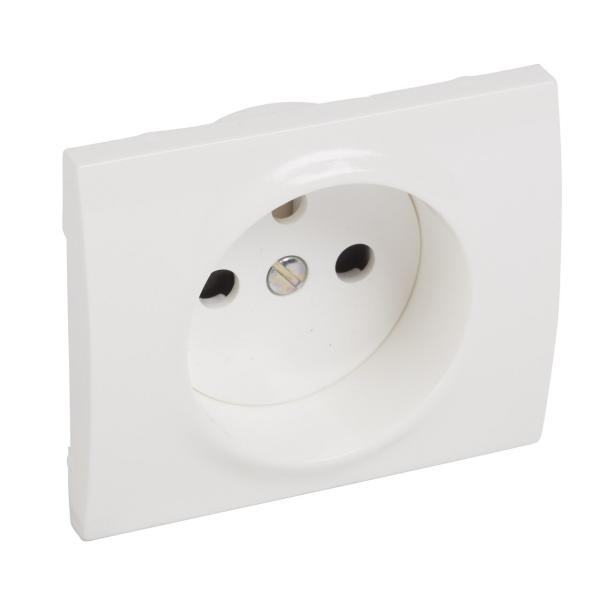 TAPA PARA TOMA 2P + TT ESPIGA OBTURADOR GALEA BLANCO