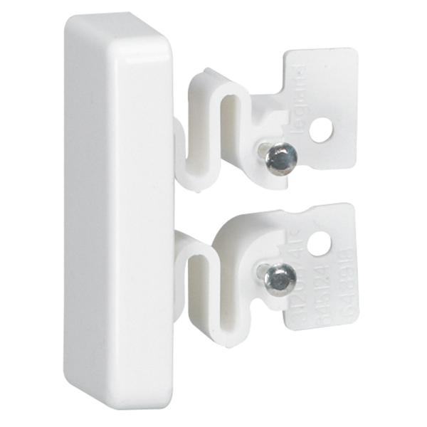 Tapa final para moldura DLPlus 40x16 - Blanco