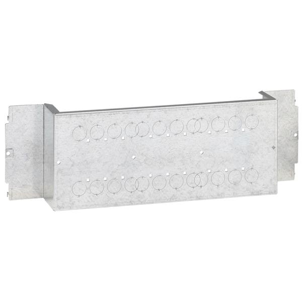 Placa de montaje fija XL³ 800/4000 para 1 o 2 DPX-IS 250 - L. 600 - 24mod