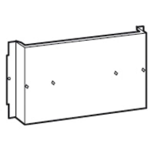 Placa de montje XL³ 800 para DPX³ 630 en celda lateral externa
