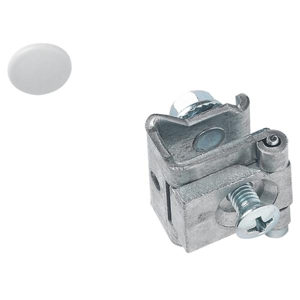 Bisagras (2) XL³ 800/4000 - Se fijan con tornillos sobre las placas cubrebornas