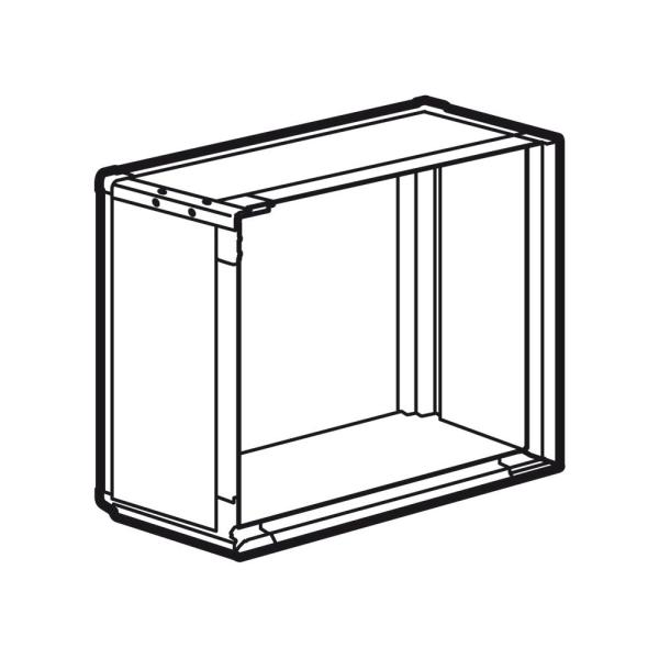 Caja de distribución XL³ 400 - metal H600mm - Gris RAL 7035