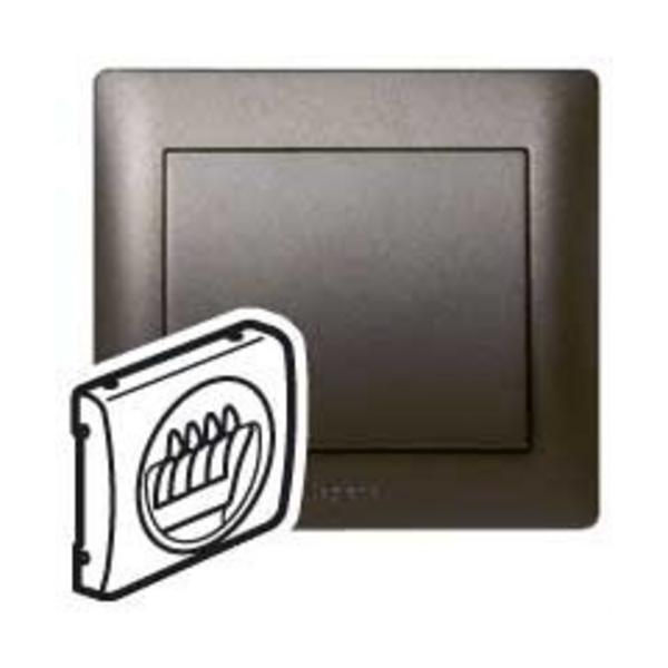 TOMA ALTAVOZ DOBLE GALEA LIFE BRONCE