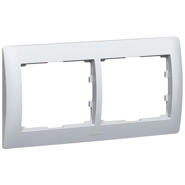 MARCO 2 ELEMENTOS HORIZONTAL ARMONA GALEA ALUMINIO