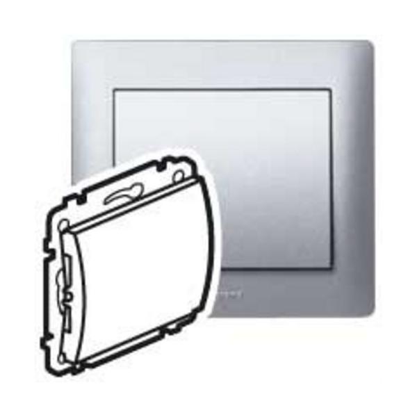 PLACA CIEGA CON TAPA GALEA ALUMINIO