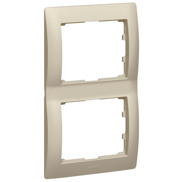 MARCO 2 ELEMENTOS VERTICAL ARMONA GALEA TITANIO