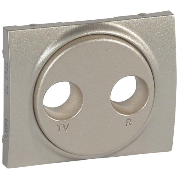 TAPA TOMA TV/R 862Mhz GALEA LIFE TITANIO