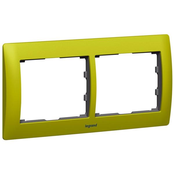 MARCO 2ELEM.HORIZ.METAL GALEA VD.MAGICO