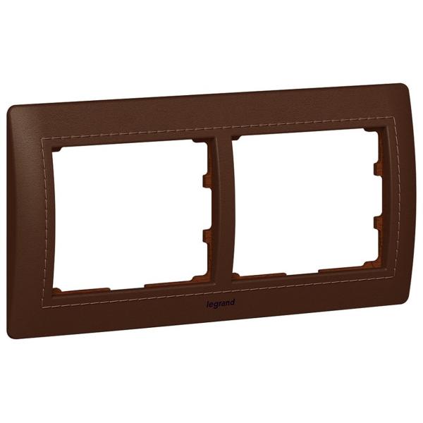 MARCO 2 ELEMENTOS HORIZONTAL CUERO GALEA STYLE