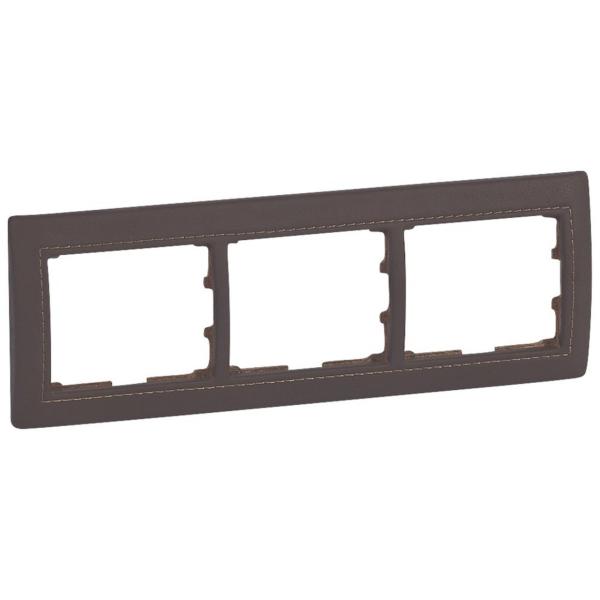 MARCO 3 ELEMENTOS HORIZONTAL CUERO GALEA STYLE