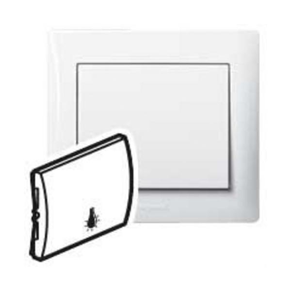 TECLA PICTOGRAMA LMPARA PARA INTERRUPTOR GALEA BLANCO