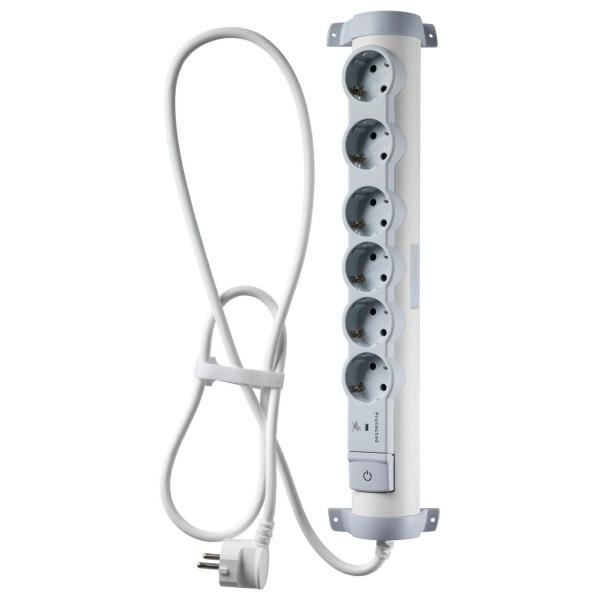 BASE MLTIPLE C&S 6x2P + TT CABLE 1,5m SOBRETENSIN