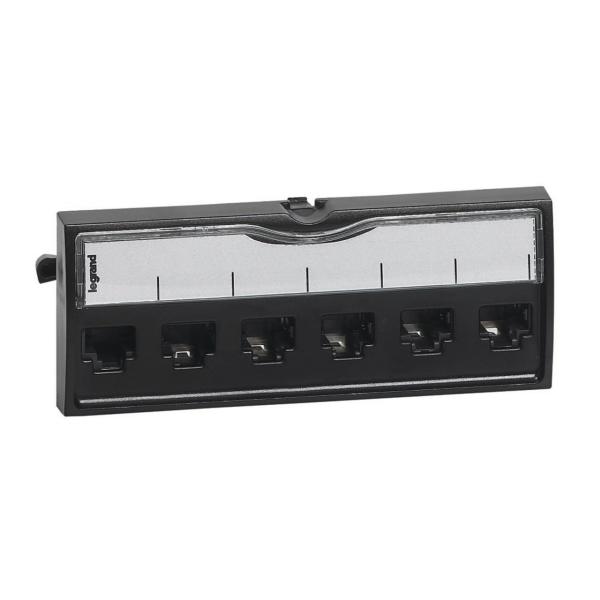 BLOQUE 6 TOMAS RJ45 CATEGORA 6A STP