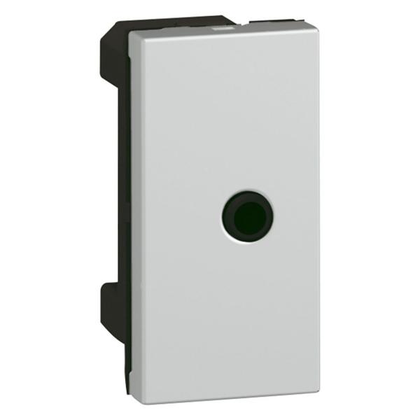 TOMA MINI JACK 3,5mm 1 MDULO ALUMINIO