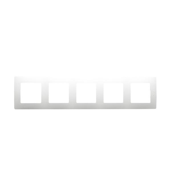 PLACA NILOE 5 ELEMENTOS BLANCO