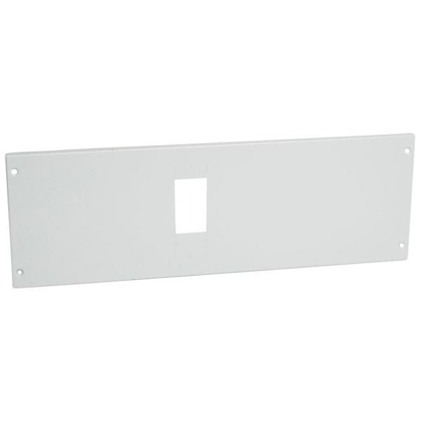 Tapa cubrebornas metal XL³ 800/4000 para DPX³ 125 - horizontal