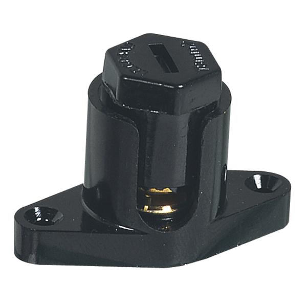 Borna anticizallante 2x16mm². Paso de cable 5,8mm. Altura 41mm