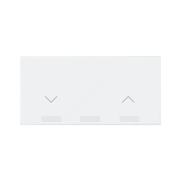 Tecla Simon iO para interruptor de persianas blanco mate Simon 100