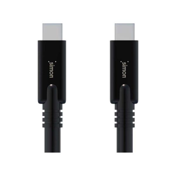 CABLE USB 3.1C USB C 1m NEGRO