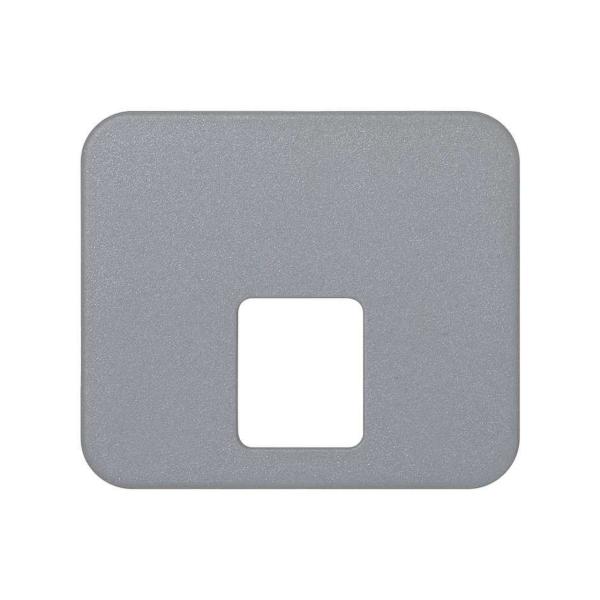 PLACA SIMON 75 PARA TOMA TELÉFONO 0 GRIS