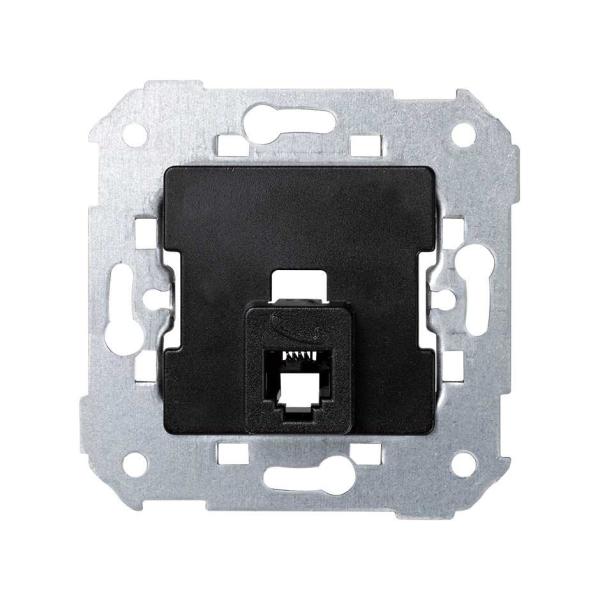 Toma telefónica con 6 contactos RJ12 grafito Simon 75