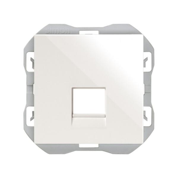 TAPA SIMON 270 RJ45 SIN CONECTOR BLANCO