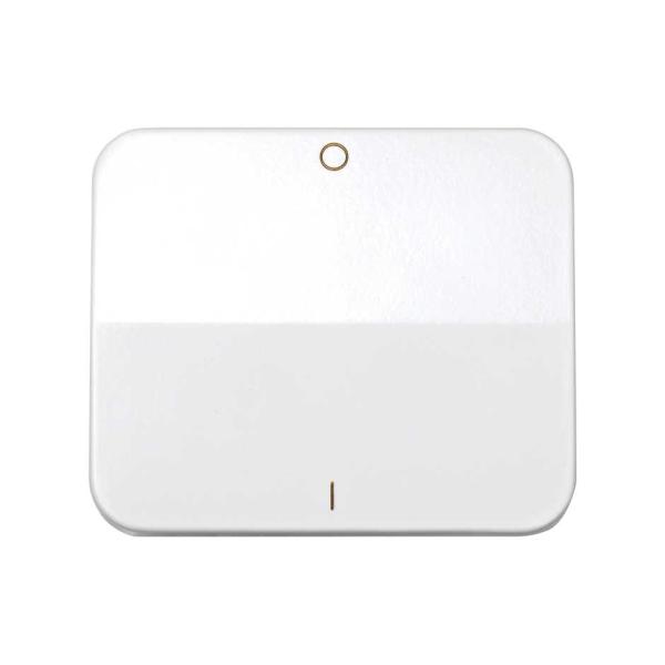 Tecla individual para interruptor bipolar con grabado I/O blanco Simon 75